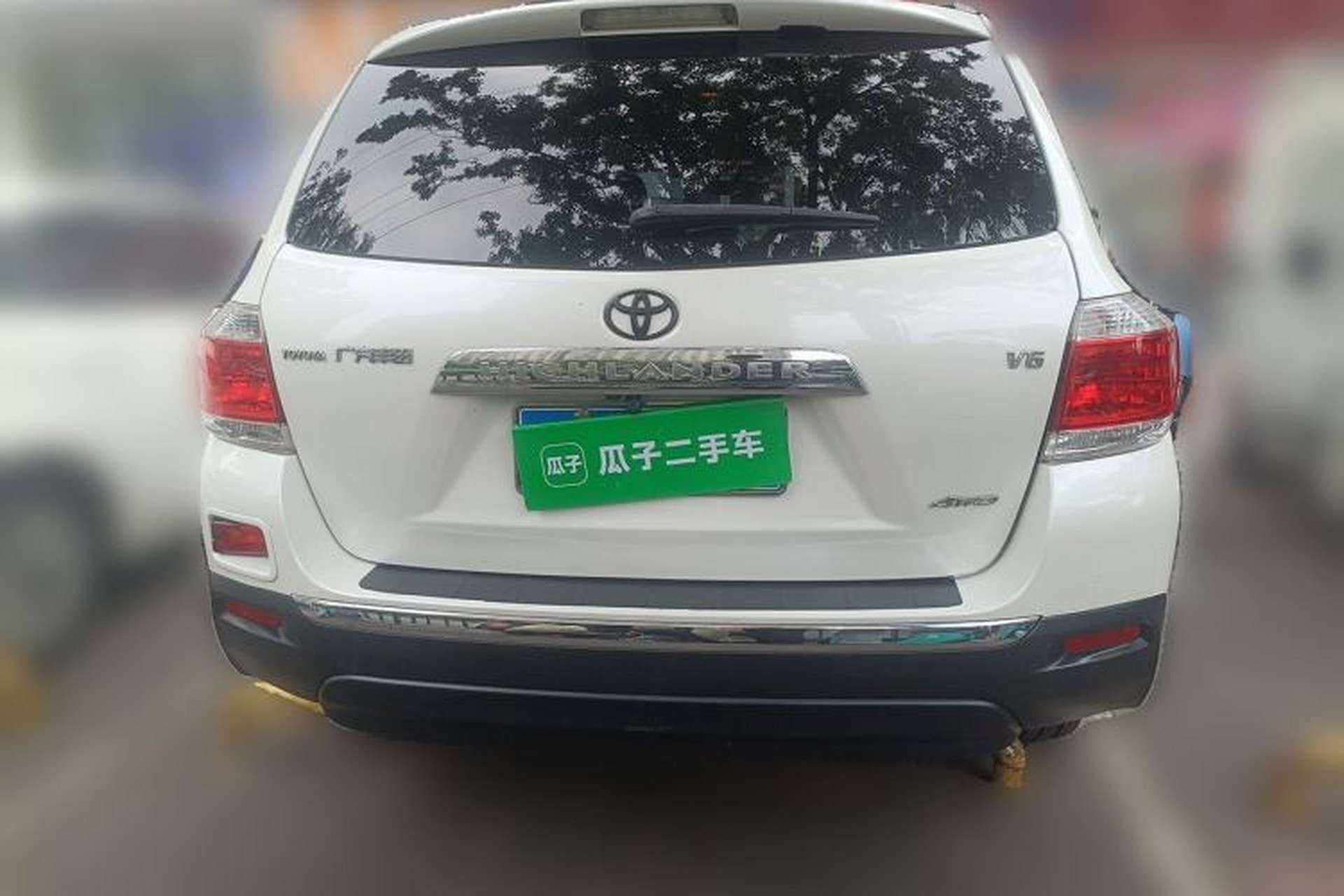 Used Toyota Highlander 2012 3.5L 4x4 7-Seater Luxury Edition Rear