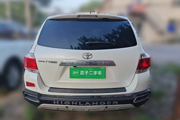 Used Toyota Highlander 2012 2.7L 2WD 5-Seater Elite Edition Rear