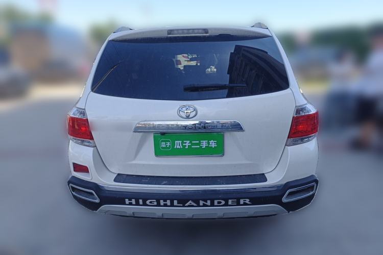 Used Toyota Highlander 2012 2.7L 2WD 5-Seater Elite Edition Rear