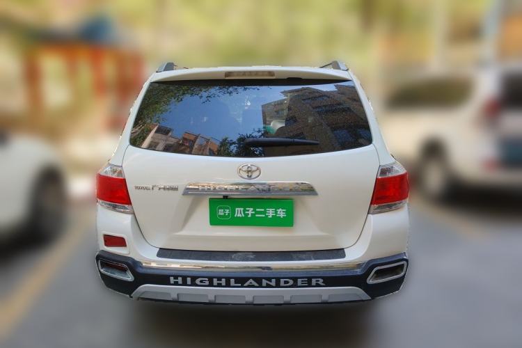 Used Toyota Highlander 2012 2.7L 2WD 5-Seater Elite Edition Rear
