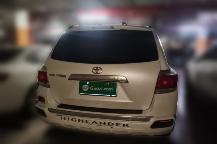 Used Toyota Highlander 2012 2.7L 2WD 5-Seater Elite Edition Rear