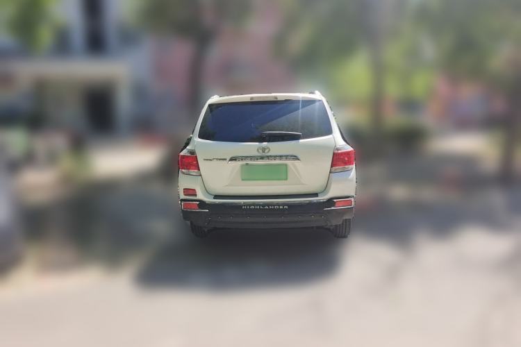 Used Toyota Highlander 2012 2.7L 2WD 5-Seater Elite Edition Rear