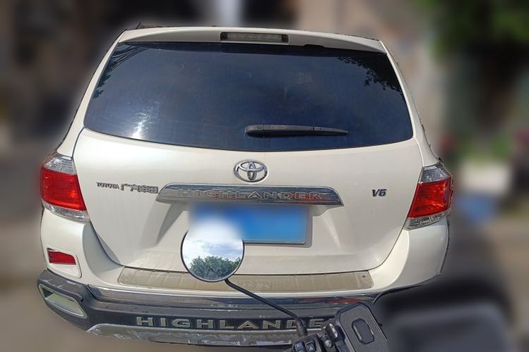 Used Toyota Highlander 2012 2.7L 2WD 5-Seater Elite Edition Rear