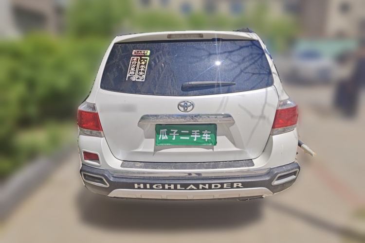 Used Toyota Highlander 2012 2.7L 2WD 5-Seater Elite Edition Rear