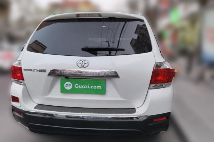 Used Toyota Highlander 2012 2.7L 2WD 5-Seater Elite Edition Rear
