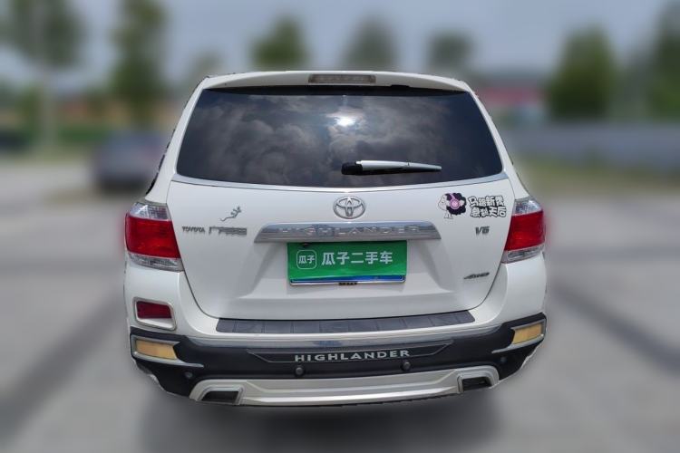 Used Toyota Highlander 2012 2.7L 2WD 5-Seater Elite Edition Rear