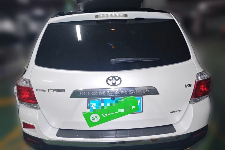 Used Toyota Highlander 2012 3.5L 4x4 7-Seater Luxury Edition Rear