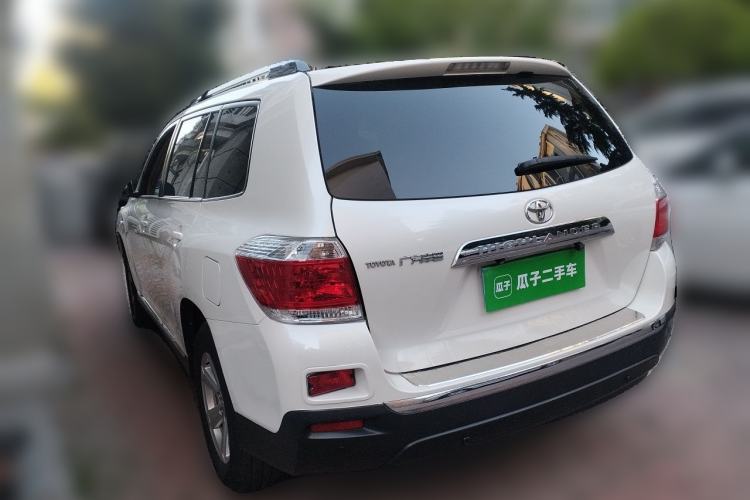 Used Toyota Highlander 2012 2.7L 2WD 5-Seater Elite Edition Rear Left 45 Deg