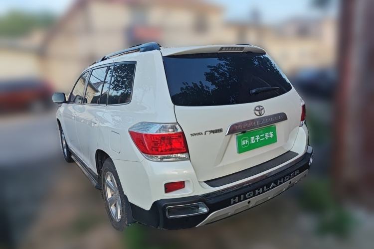 Used Toyota Highlander 2012 2.7L 2WD 5-Seater Elite Edition Rear Left 45 Deg