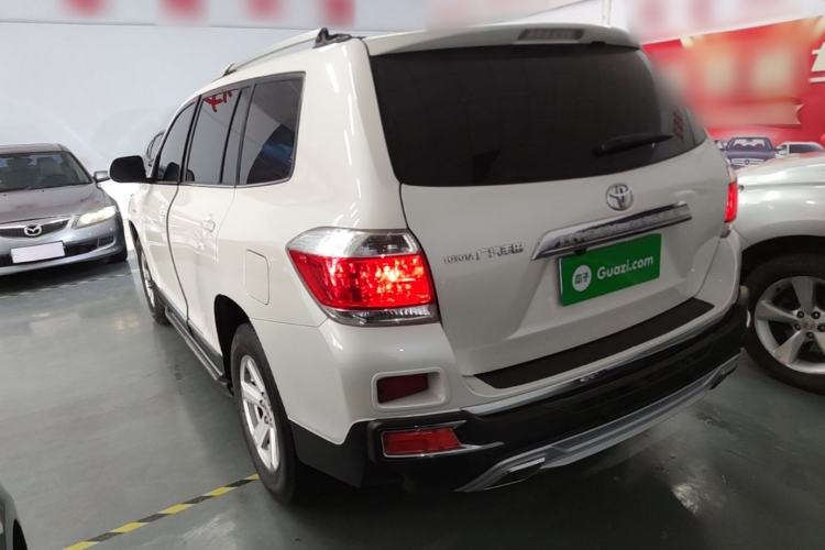 Used Toyota Highlander 2012 2.7L 2WD 5-Seater Elite Edition Rear Left 45 Deg