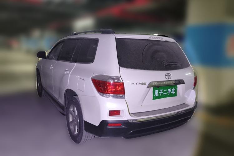 Used Toyota Highlander 2012 2.7L 2WD 5-Seater Elite Edition Rear Left 45 Deg