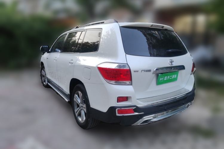 Used Toyota Highlander 2012 2.7L Two-Wheel Drive 7-Seater Luxury Edition Rear Left 45 Deg
