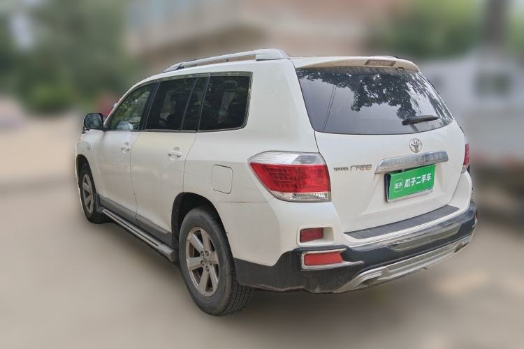 Used Toyota Highlander 2012 2.7L 2WD 5-Seater Elite Edition Rear Left 45 Deg
