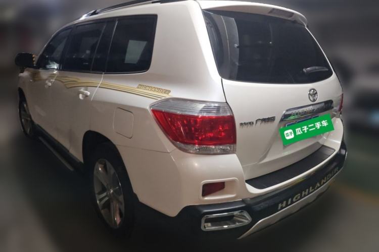 Used Toyota Highlander 2012 2.7L Two-Wheel Drive 7-Seater Luxury Edition Rear Left 45 Deg