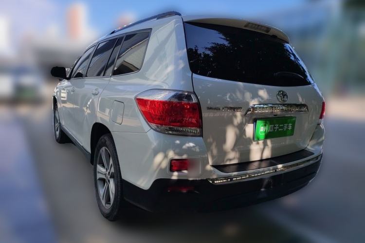 Used Toyota Highlander 2012 2.7L Two-Wheel Drive 7-Seater Luxury Edition Rear Left 45 Deg