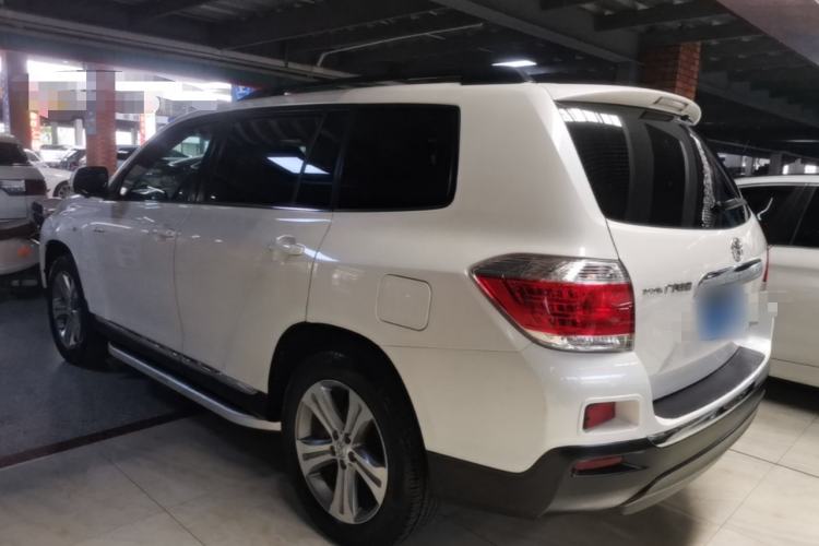 Used Toyota Highlander 2012 2.7L Two-Wheel Drive 7-Seater Luxury Edition Rear Left 45 Deg
