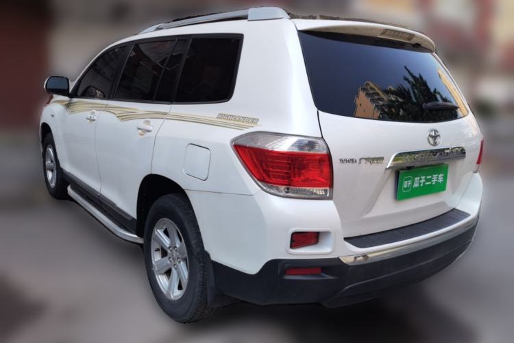 Used Toyota Highlander 2012 2.7L 2WD 5-Seater Elite Edition Rear Left 45 Deg