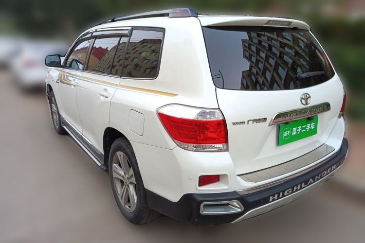 Used Toyota Highlander 2012 2.7L Two-Wheel Drive 7-Seater Luxury Edition Rear Left 45 Deg