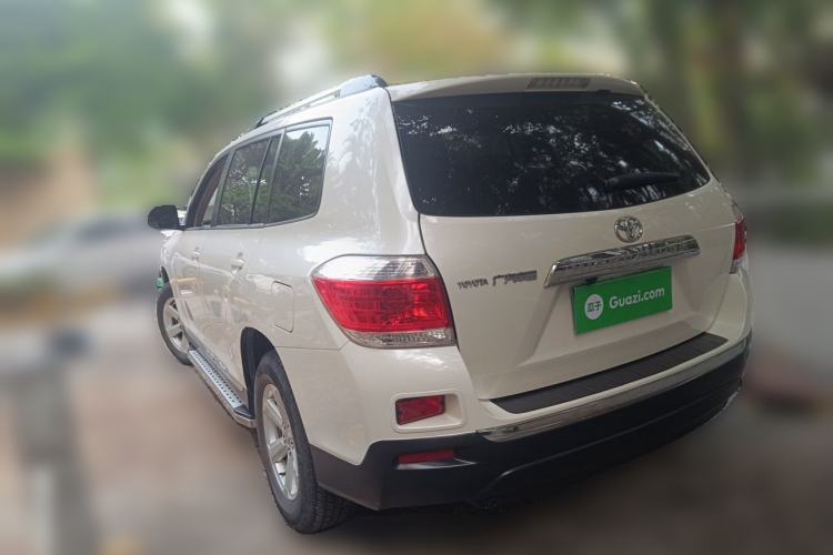 Used Toyota Highlander 2012 2.7L 2WD 5-Seater Elite Edition Rear Left 45 Deg
