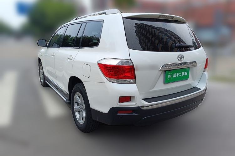 Used Toyota Highlander 2012 2.7L 2WD 5-Seater Elite Edition Rear Left 45 Deg