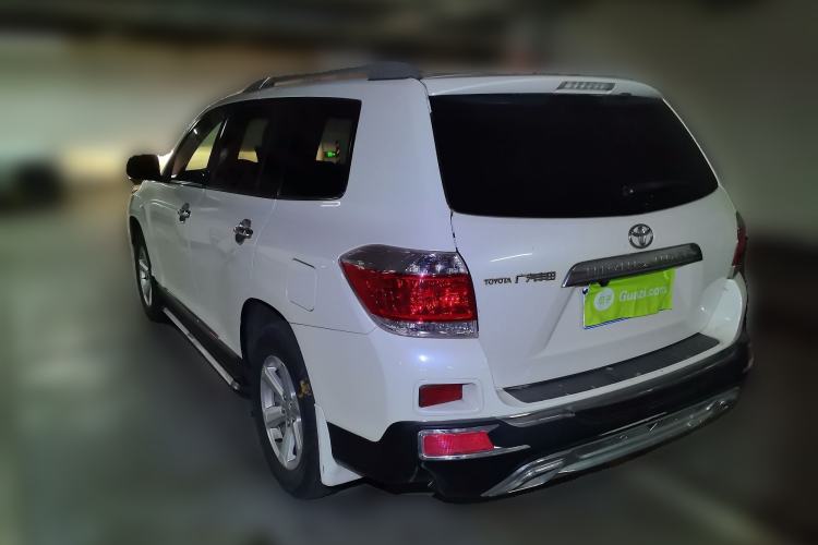 Used Toyota Highlander 2012 2.7L 2WD 5-Seater Elite Edition Rear Left 45 Deg