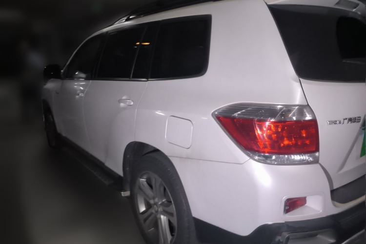 Used Toyota Highlander 2012 2.7L Two-Wheel Drive 7-Seater Luxury Edition Rear Left 45 Deg