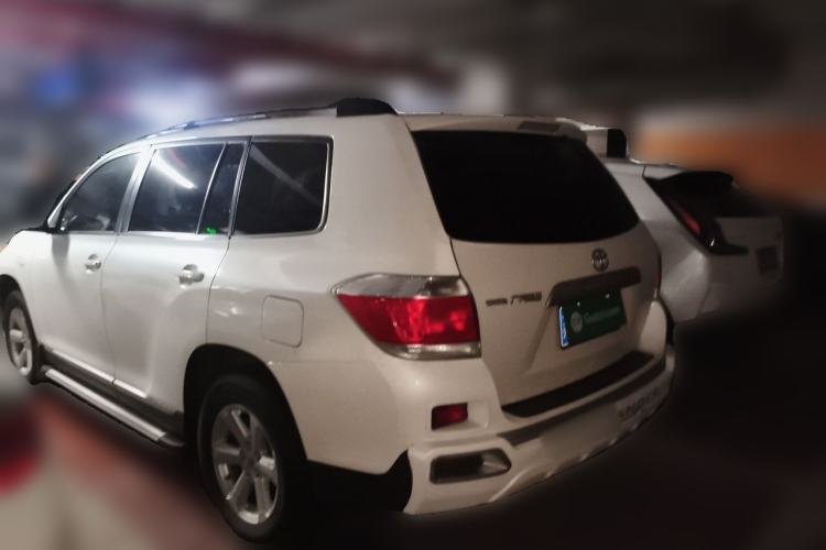Used Toyota Highlander 2012 2.7L 2WD 5-Seater Elite Edition Rear Left 45 Deg