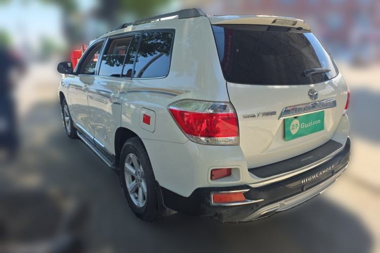 Used Toyota Highlander 2012 2.7L 2WD 5-Seater Elite Edition Rear Left 45 Deg