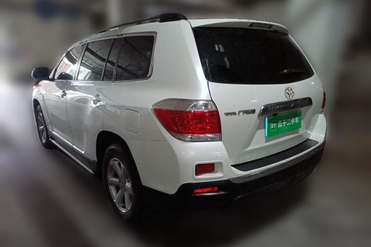 Used Toyota Highlander 2012 2.7L 2WD 5-Seater Elite Edition Rear Left 45 Deg