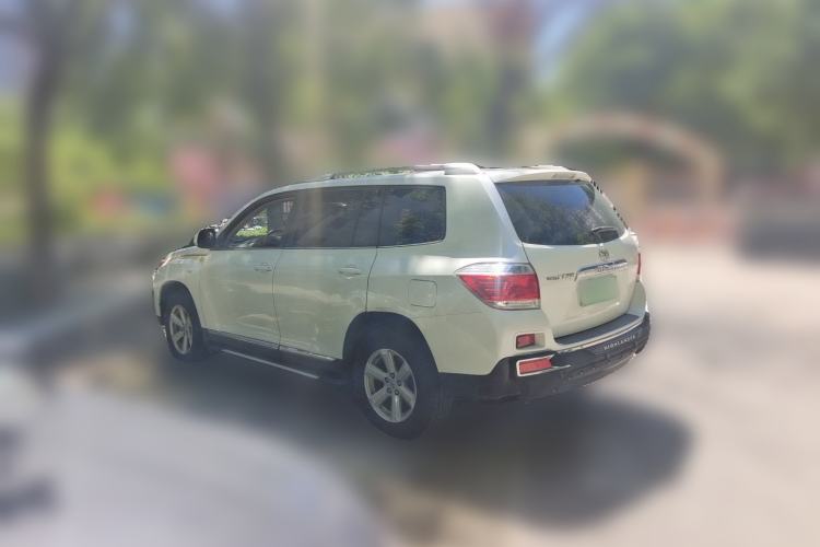 Used Toyota Highlander 2012 2.7L 2WD 5-Seater Elite Edition Rear Left 45 Deg