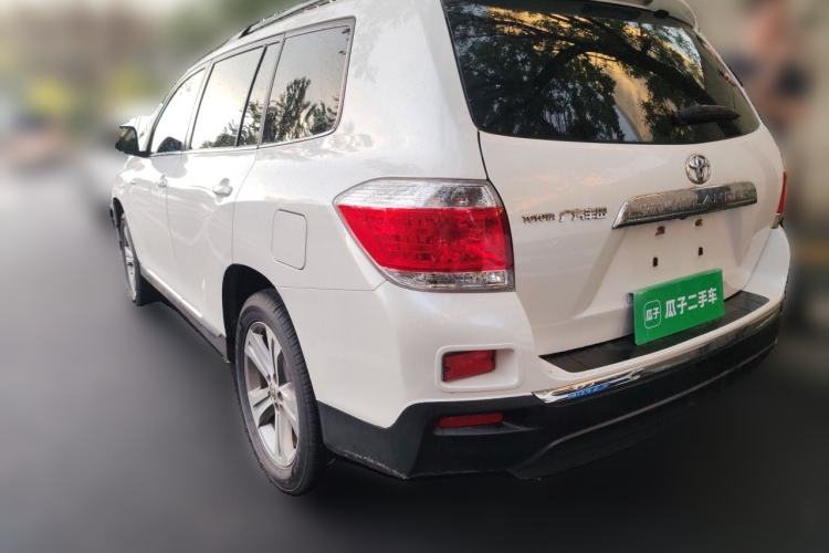 Used Toyota Highlander 2012 2.7L Two-Wheel Drive 7-Seater Luxury Edition Rear Left 45 Deg