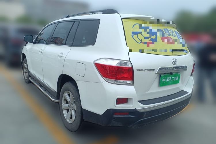 Used Toyota Highlander 2012 2.7L 2WD 5-Seater Elite Edition Rear Left 45 Deg