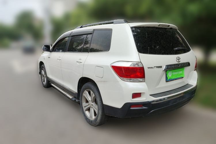 Used Toyota Highlander 2012 2.7L Two-Wheel Drive 7-Seater Luxury Edition Rear Left 45 Deg