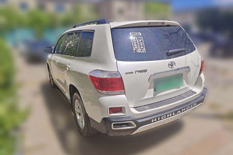 Used Toyota Highlander 2012 2.7L 2WD 5-Seater Elite Edition Rear Left 45 Deg