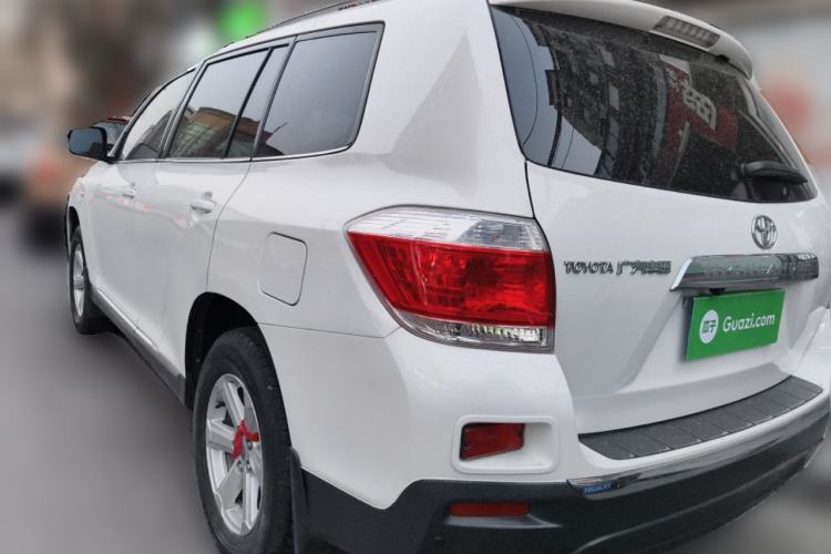 Used Toyota Highlander 2012 2.7L 2WD 5-Seater Elite Edition Rear Left 45 Deg
