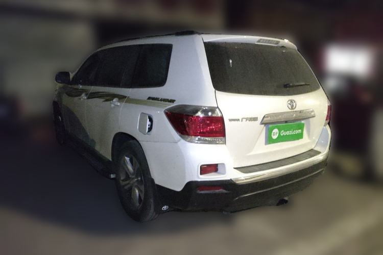 Used Toyota Highlander 2012 2.7L Two-Wheel Drive 7-Seater Luxury Edition Rear Left 45 Deg