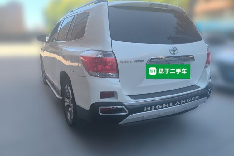 Used Toyota Highlander 2012 2.7L Two-Wheel Drive 7-Seater Luxury Edition Rear Left 45 Deg