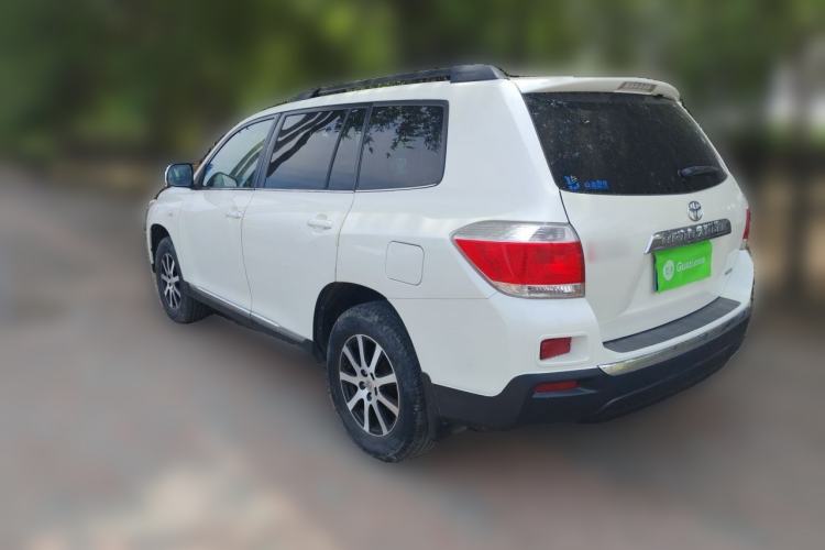 Used Toyota Highlander 2012 2.7L 2WD 5-Seater Elite Edition Rear Left 45 Deg