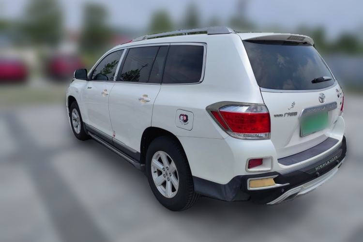 Used Toyota Highlander 2012 2.7L 2WD 5-Seater Elite Edition Rear Left 45 Deg