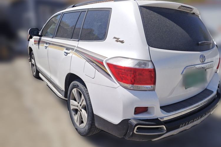 Used Toyota Highlander 2012 2.7L Two-Wheel Drive 7-Seater Luxury Edition Rear Left 45 Deg