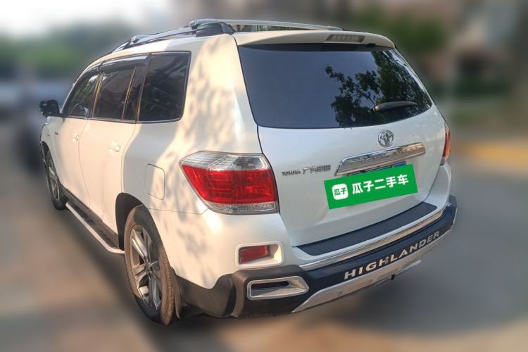 Used Toyota Highlander 2012 2.7L Two-Wheel Drive 7-Seater Luxury Edition Rear Left 45 Deg