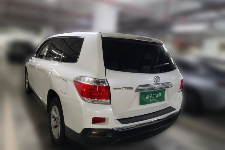 Used Toyota Highlander 2012 2.7L 2WD 5-Seater Elite Edition Rear Left 45 Deg
