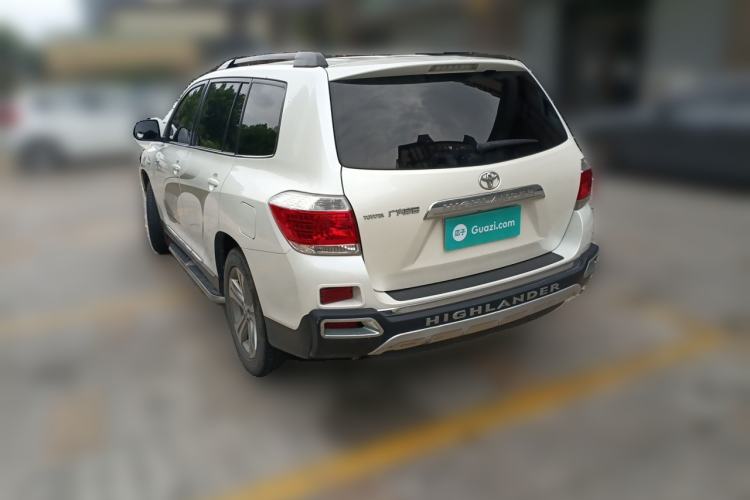 Used Toyota Highlander 2012 2.7L Two-Wheel Drive 5-Seater Sport Edition Rear Left 45 Deg