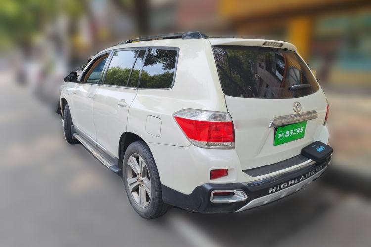 Used Toyota Highlander 2012 2.7L Two-Wheel Drive 5-Seater Sport Edition Rear Left 45 Deg