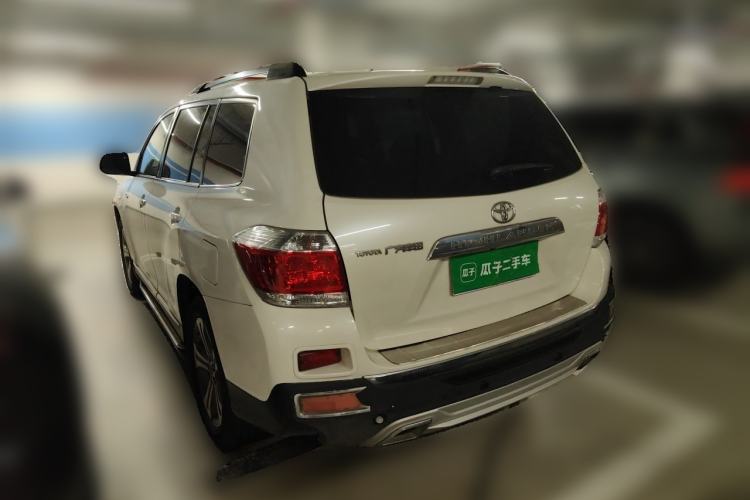 Used Toyota Highlander 2012 2.7L Two-Wheel Drive 7-Seater Luxury Edition Rear Left 45 Deg