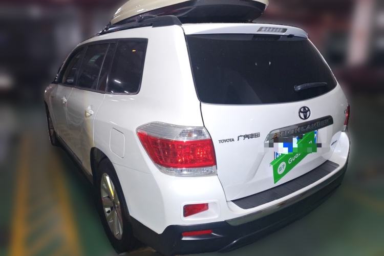 Used Toyota Highlander 2012 3.5L 4x4 7-Seater Luxury Edition Rear Left 45 Deg
