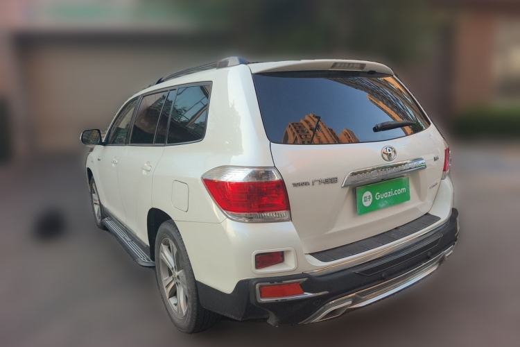 Used Toyota Highlander 2012 2.7L Two-Wheel Drive 7-Seater Luxury Edition Rear Left 45 Deg