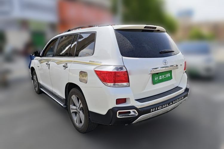 Used Toyota Highlander 2012 2.7L Two-Wheel Drive 7-Seater Luxury Edition Rear Left 45 Deg