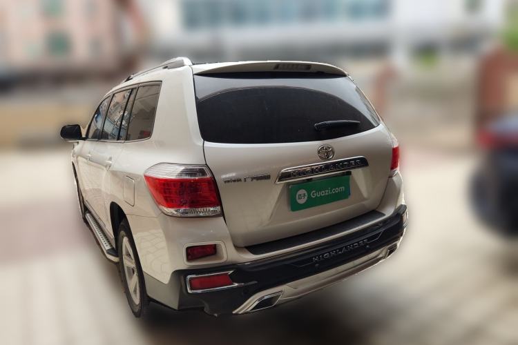 Used Toyota Highlander 2012 2.7L 2WD 5-Seater Elite Edition Rear Left 45 Deg