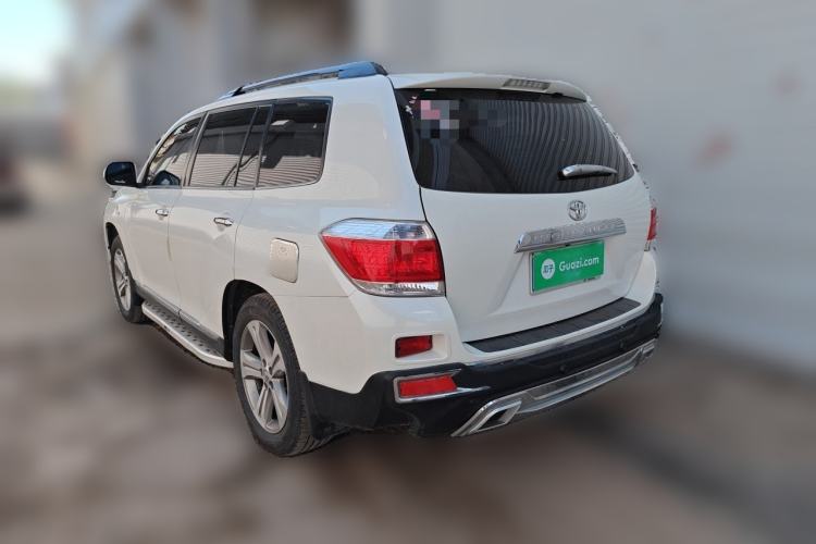 Used Toyota Highlander 2012 2.7L Two-Wheel Drive 7-Seater Luxury Edition Rear Left 45 Deg